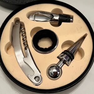Campania Five Piece Wine Tool Set